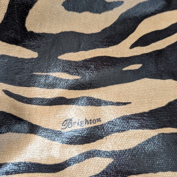 Brighton Zebra Print Tote Bag Africa Stories - Picture 10 of 15